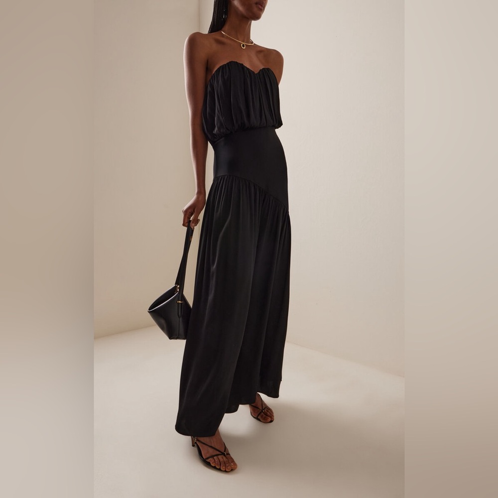 Third form seraphic strapless Maxi Dress
